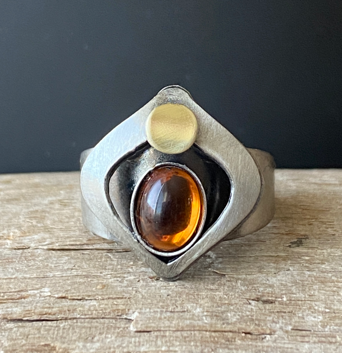 Christophe Poly Rings - Amber (Size 11)